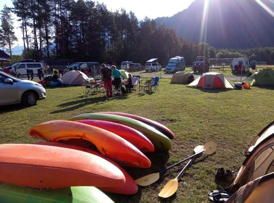 Camping Lechtal Vorderhornbach Esterno foto