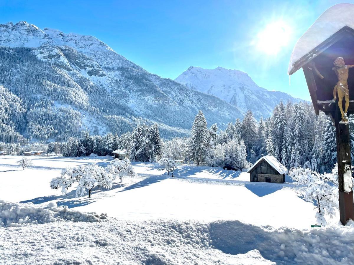 Camping Lechtal Vorderhornbach Esterno foto