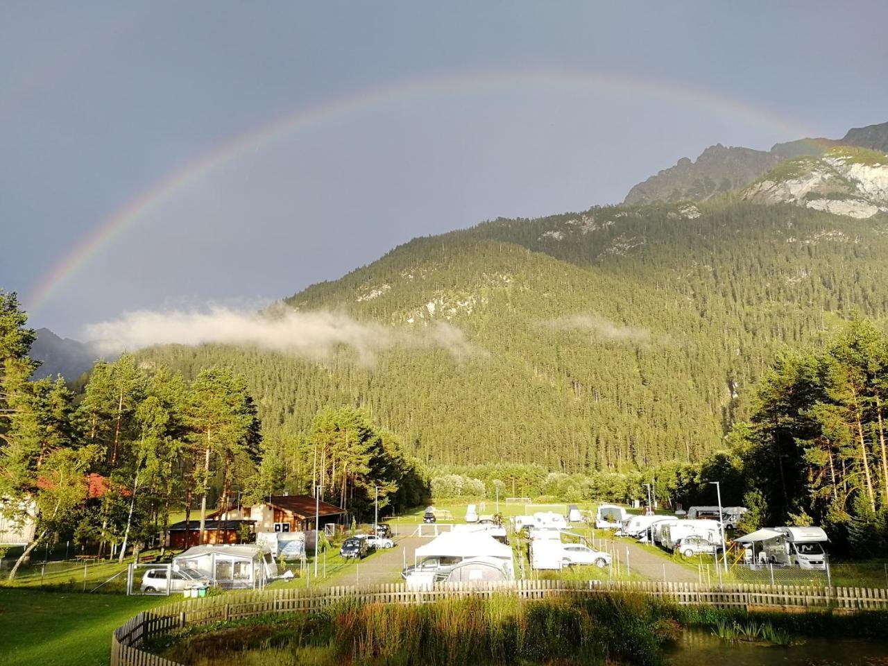 Camping Lechtal Vorderhornbach Esterno foto
