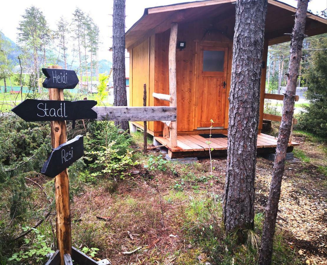 Camping Lechtal Vorderhornbach Esterno foto