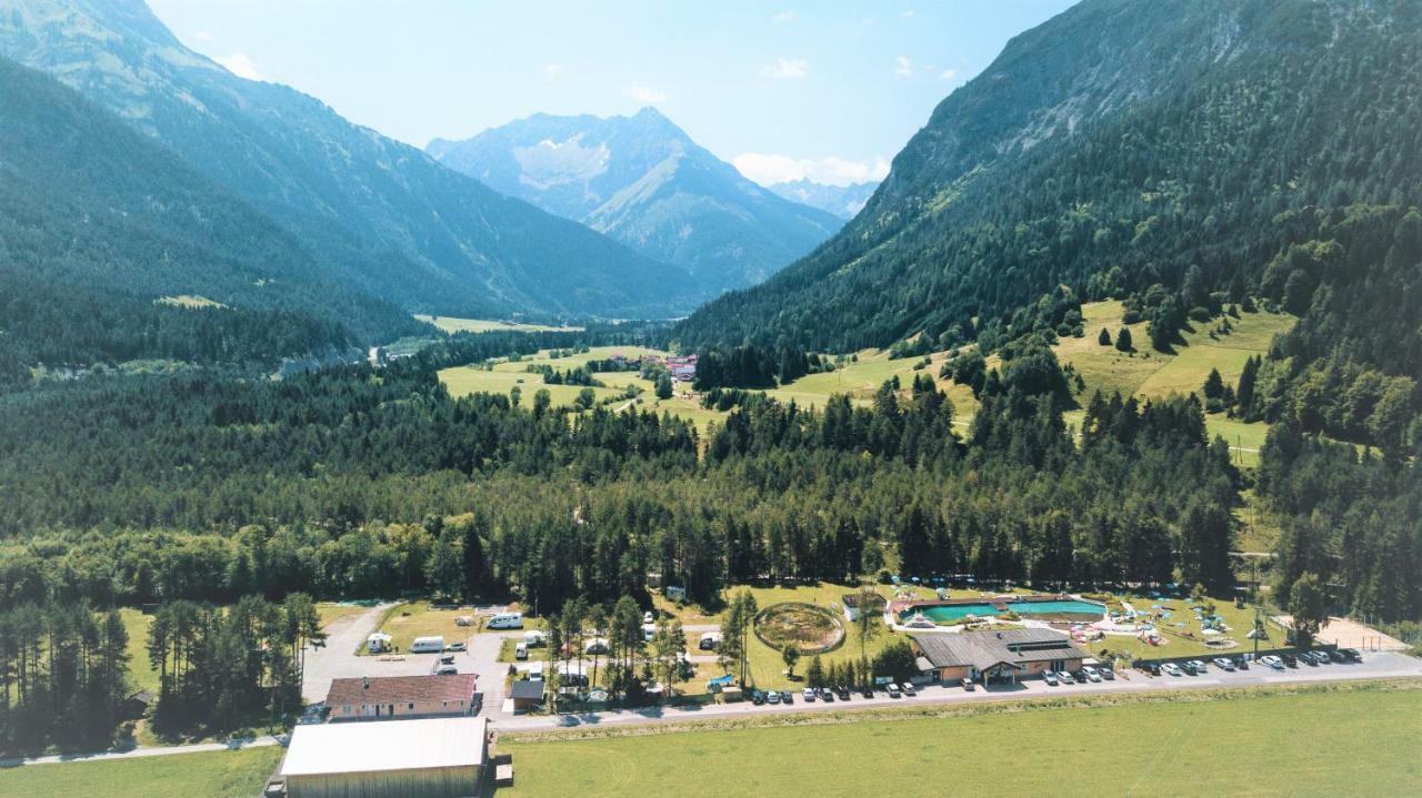 Camping Lechtal Vorderhornbach Esterno foto